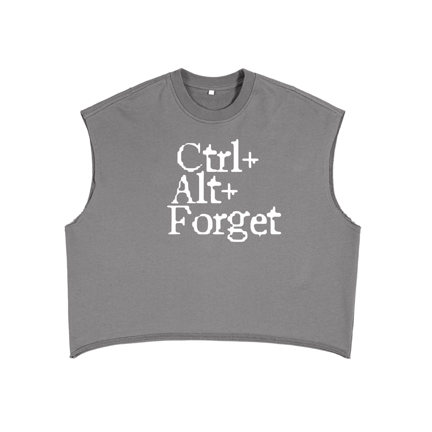 MMI Collective French Terry Boxy Tank Top